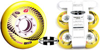 in-line kola HyperWheels Concrete +G inline wheels kolečka