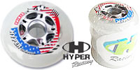in-line kola Hyper Hyperformance Stripe inline wheels kolečka